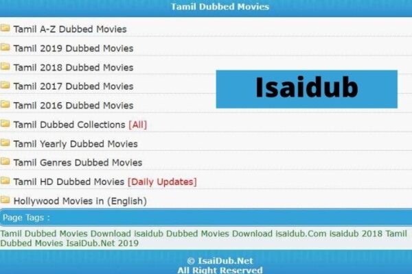 Isaidub (2022) – Tamil Movie Download | Download Latest Tamil Dubbed Movies For Free [UPDATED]